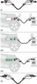 Schema of AC charging for electric cars
