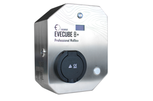 EVECUBE B+ 22kW AC Ladestation (offline + Display + PV-Überschuss + RFID)