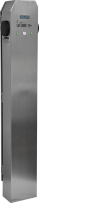 EVECUBE 2B+ - Säulen-AC Ladestation | 2 Anschlüssen | 2x22kW (offline + Display + PV-Überschuss + RFID)